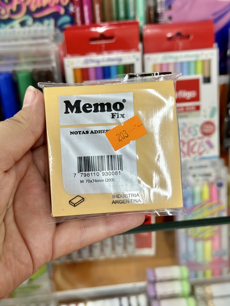 MEMO FIX M PASTEL x100hjs (M203)