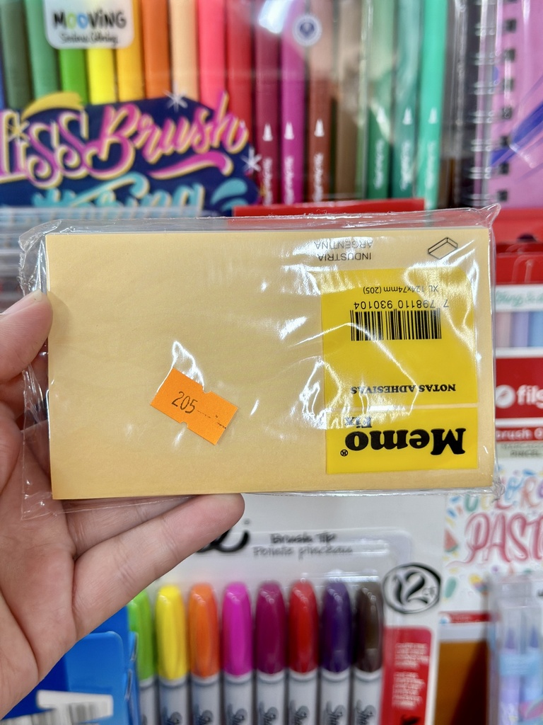 MEMO FIX XL PASTEL x100hjs. (M205)