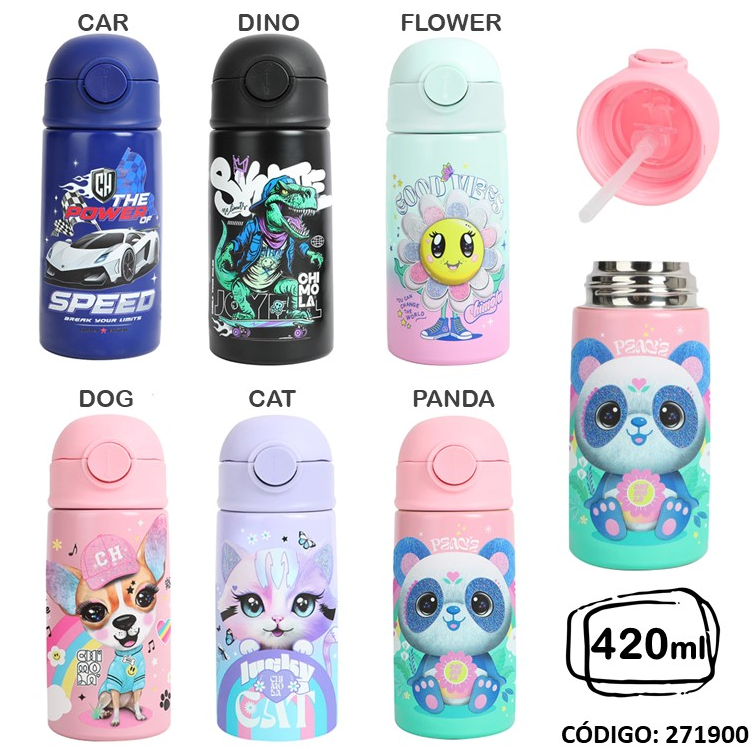 BOTELLA CHIMOLA PLASTICA 420ml. (R271900)