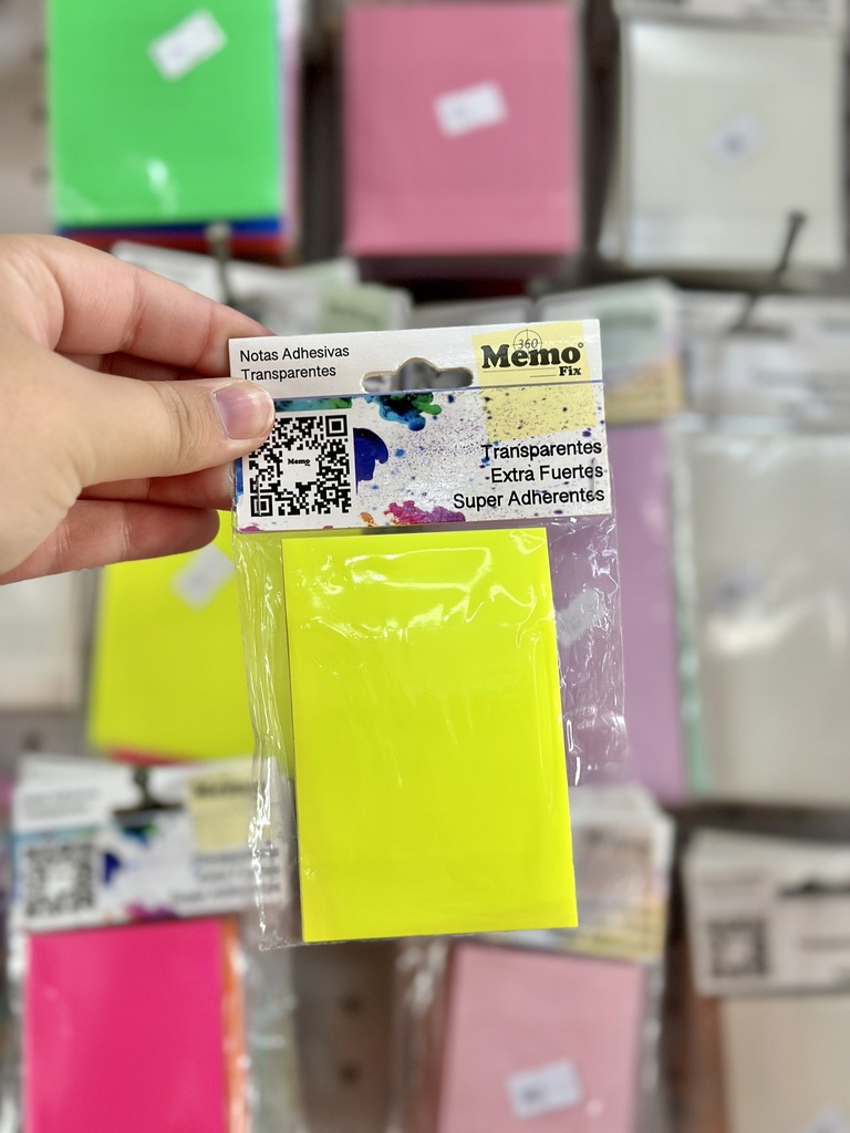 MEMO FIX TRANSPARENTE NEON 60x90 (M803N)