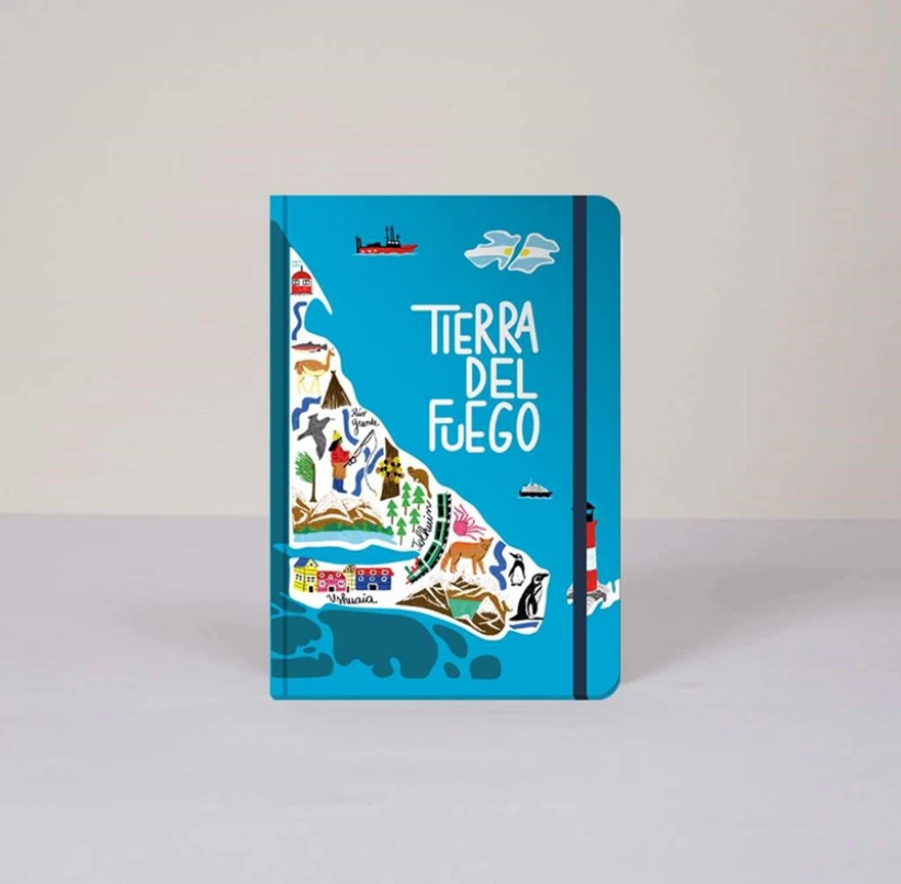 CUADERNO COSIDO FERA 14X20 PUNTEADO BOOKCEL 80gr. TIERRA DEL FUEGO (L5167)