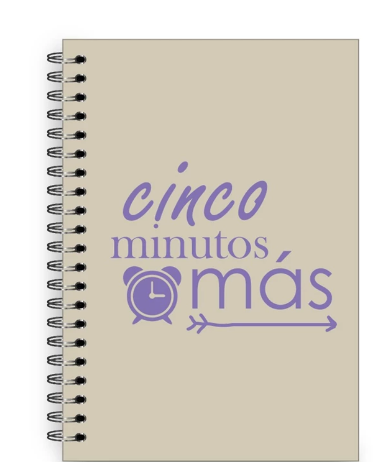 CUADERNO A5 16x21 PAPERLAND ECO NATURAL FRASES LISO (L105715)