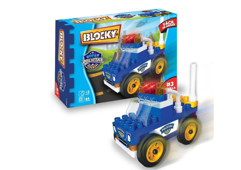 RASTI BLOCKY POLICIA MINI (J26306)