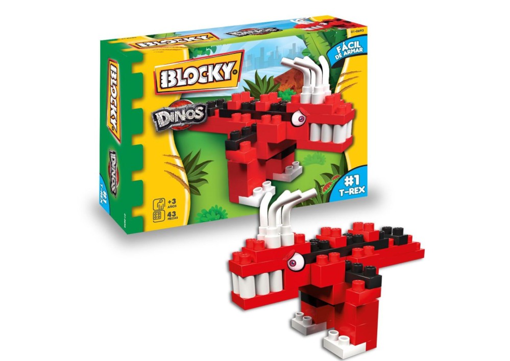 RASTI BLOCKY DINO MINI (J26304)