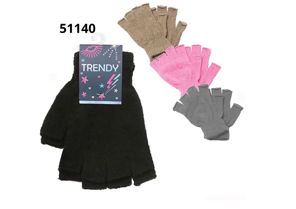 GUANTES TRENDY DEDOS CORTADOS (R26356)
