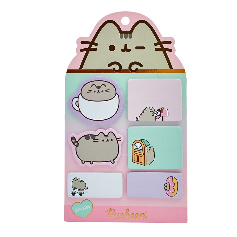 MAW PUSHEEN SET NOTAS ADHESIVA (L26503)