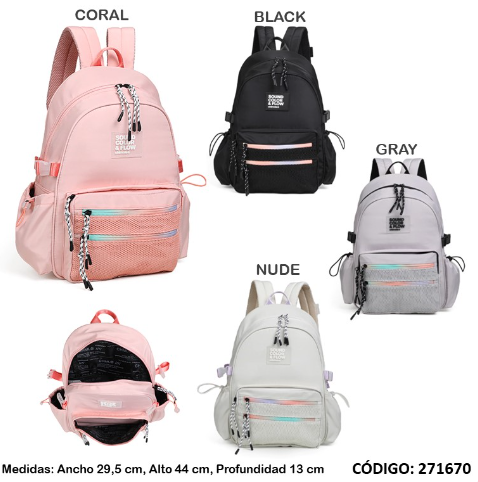 MOCHILA CHIMOLA 16&quot; SPORTY (R271670)