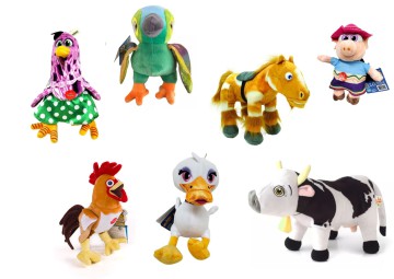 PELUCHE DE LA GRANJA MUSICAL 20CM. ROMA (J26546)