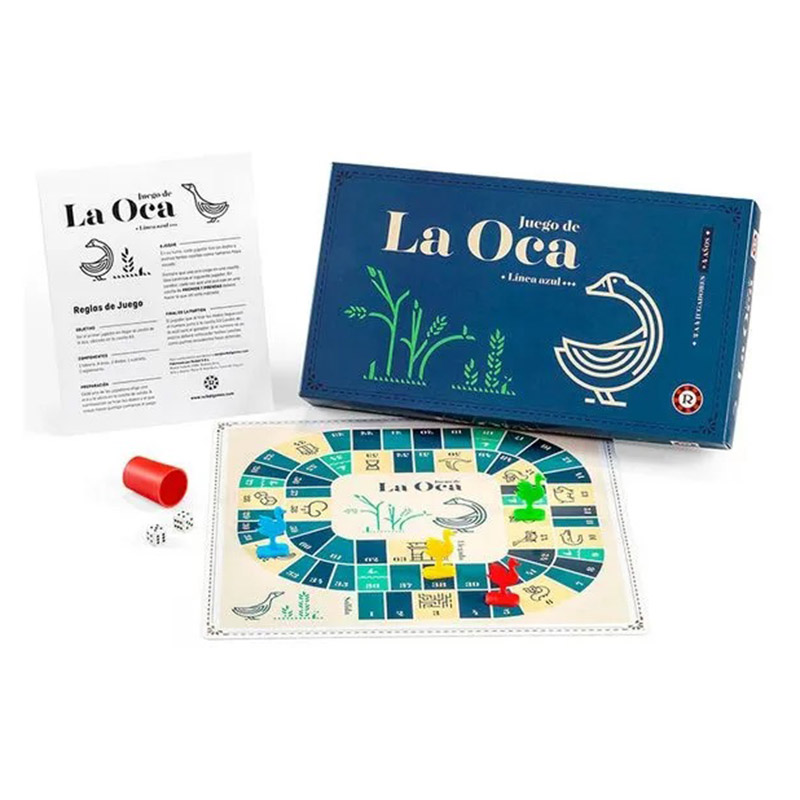 JUEGO DE LA OCA LINEA AZUL RUIBAL (G6116)