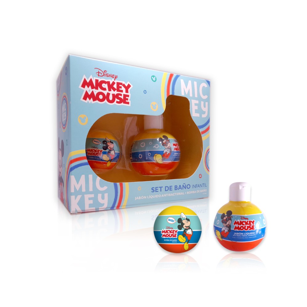 SET DE BAÑO MICKEY MOUSE (R26643)