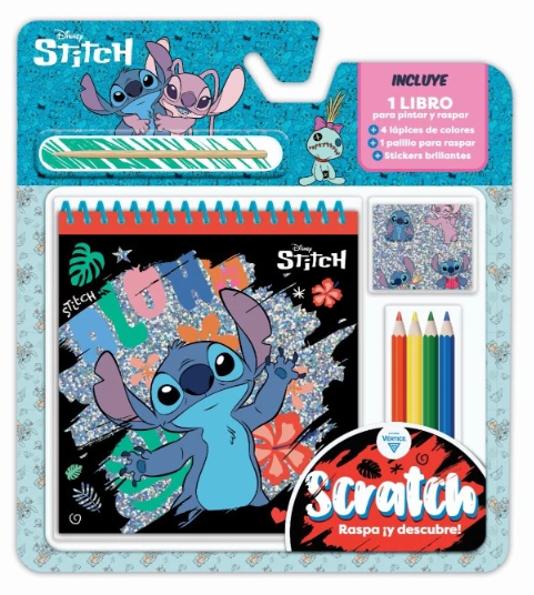 SET PARA PINTAR Y RASPAR SCRATCH STICH (L62149)