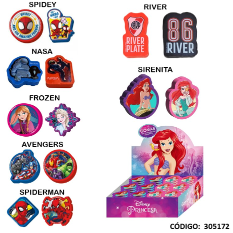 GOMA DE BORRAR CRESKO LICENCIA (L305172)