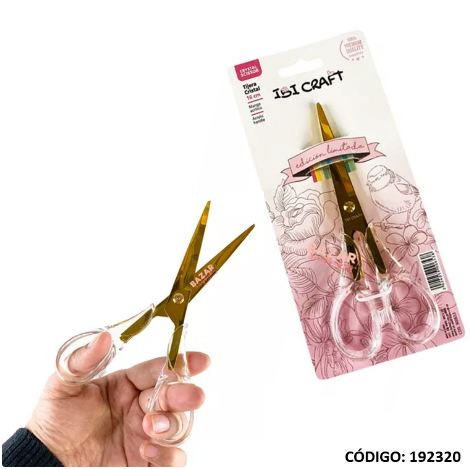 TIJERA IBI DE PRECISION 16CM. CRISTAL (L192320)
