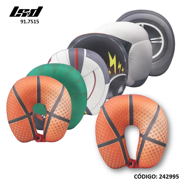 ALMOHADA DE VIAJE LSD MICROESFERAS (R242995)
