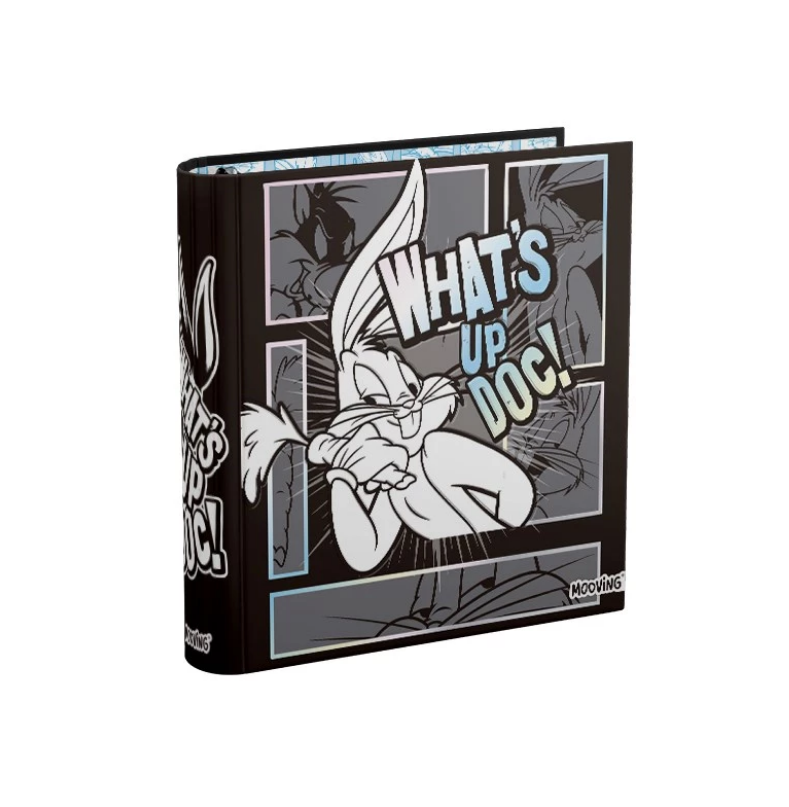 CARPETA 3A 40mm. MOOVING CARTONE LOONEY TOONS (L231104)