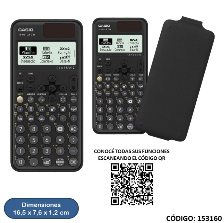 CALCULADORA CASIO CIENTIFICA FX-991 LA CW (L153160)