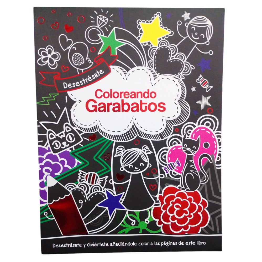 LIBRO SCHOOL COLOREANDO GARABATOS (LIR27550)