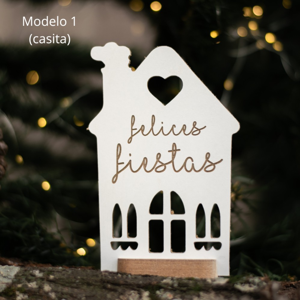 ATRIL NAVIDAD DESEOS 4 MODELOS (R27782)