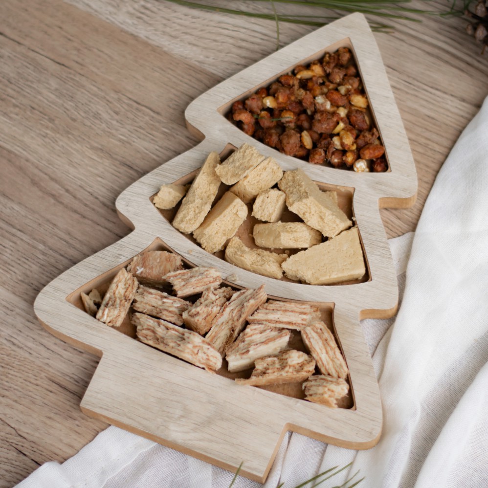 TABLA PICADA ARBOL NAVIADAD 32X24CM. (R27776)