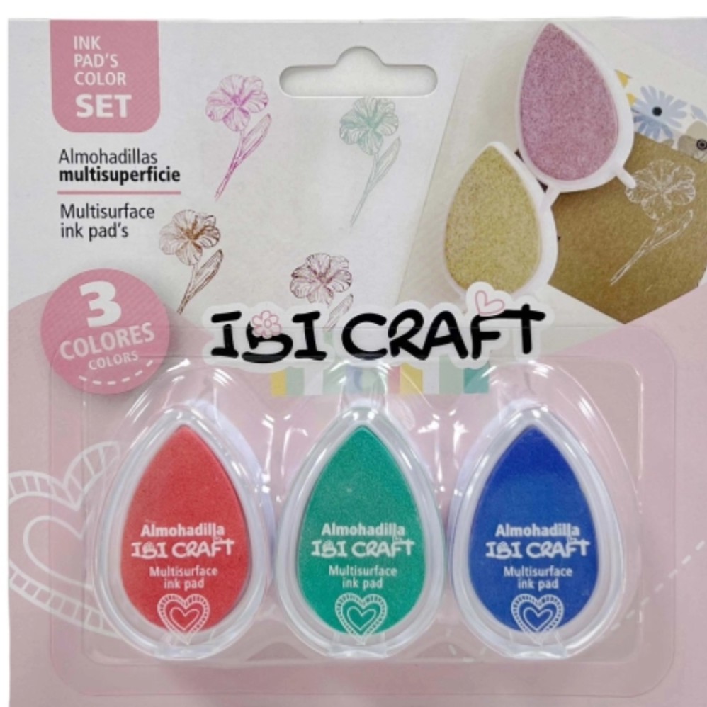 ALMOHADILLA IBI CRAFT x 3 PASTEL (L27608)