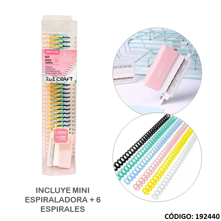 KIT PARA ANILLAR IBI CRAFT PERFORADORA + ESPIRAL (L192440)