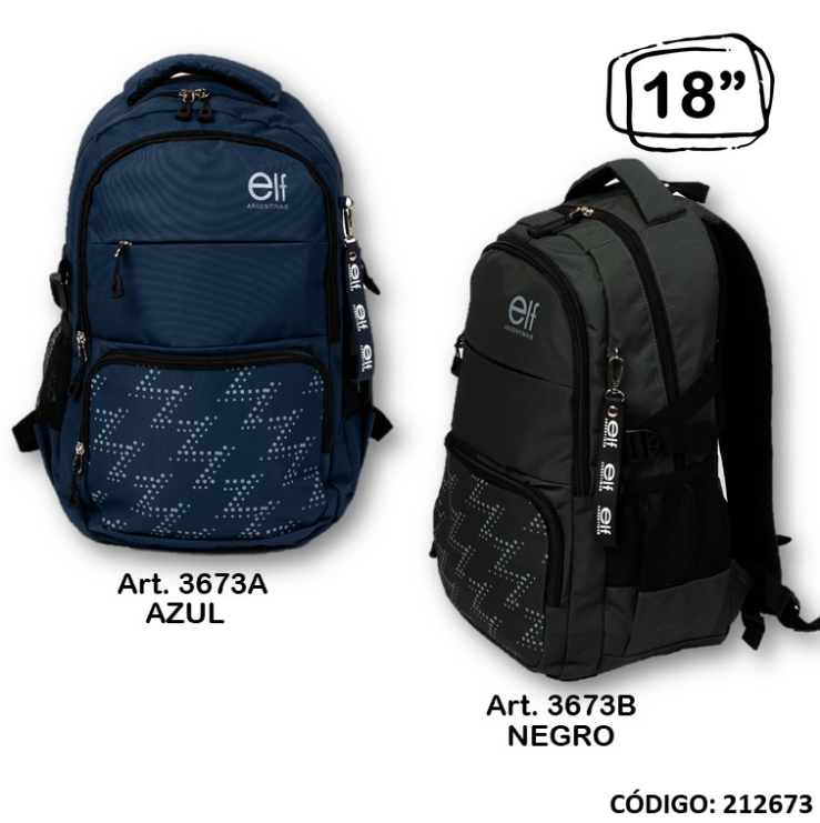 PORTANOTEBOOK 18&quot; ELF MOCHILA (L212673)