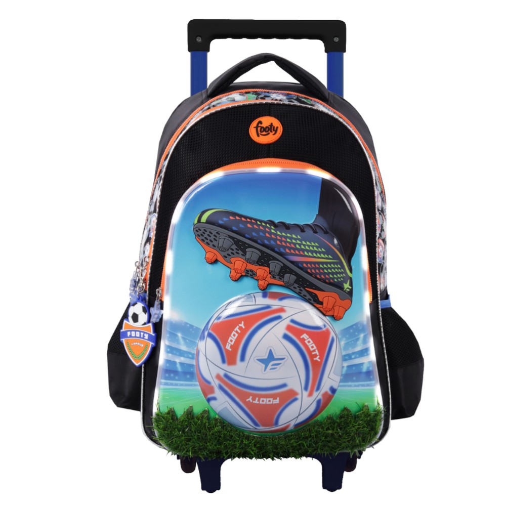 MOCHILA CARRO 18&quot; FOOTY CHAMPIONS LEAGUE (L27954)
