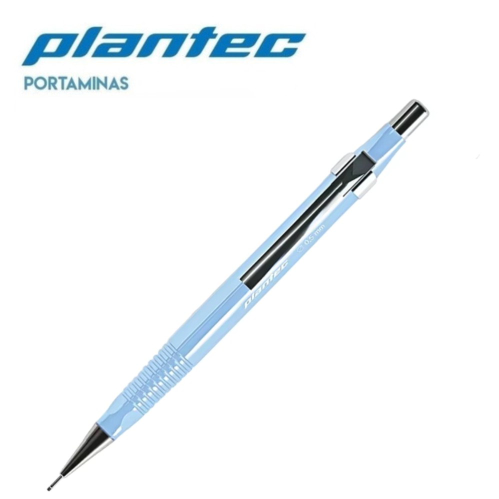 PORTAMINA PLANTEC 0.5mm. TRIANGULAR CELESTE (L28063)