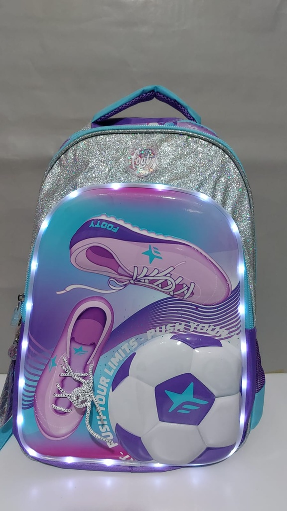 MOCHILA 18&quot; FOOTY GIRLS SOCCER ESPALDA(L27941)