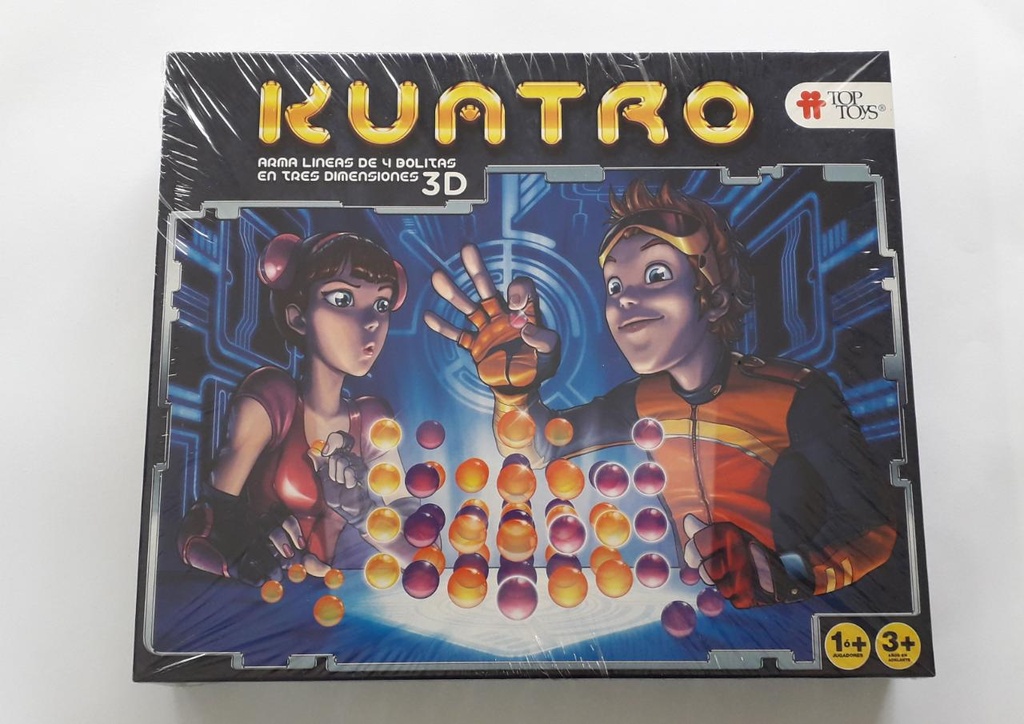 JUEGO KUATRO EN LÍNEA 3D TOP TOYS(J11025)