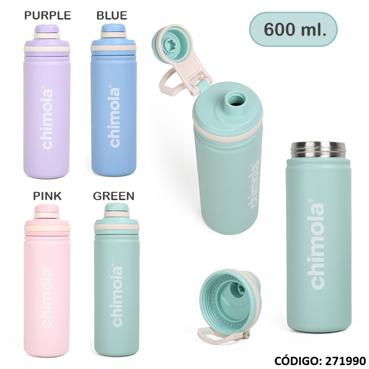 BOTELLA CHIMOLA TERMICA SPORT 600ML. (R271990)
