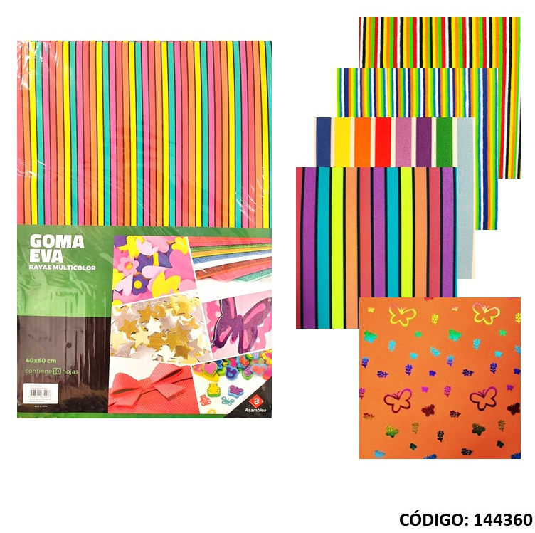 GOMA EVA FANTASIA 60X40CM. (L144360)