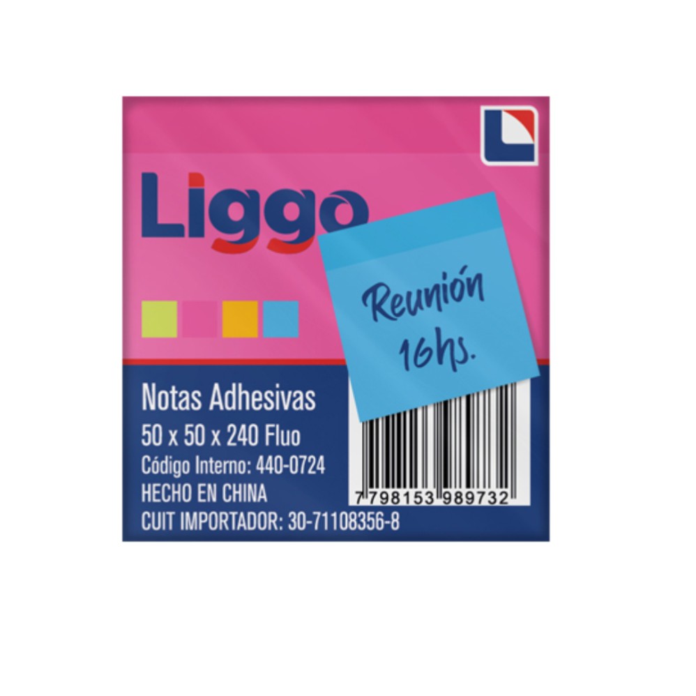 STICK LIGGO NOTAS FLUO (L29261)