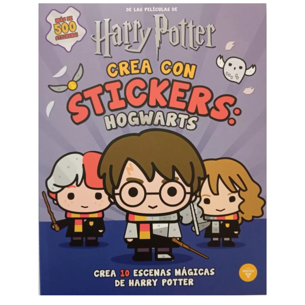 LIBRO HARRY POTTER CREA CON STICKERS (L294600)