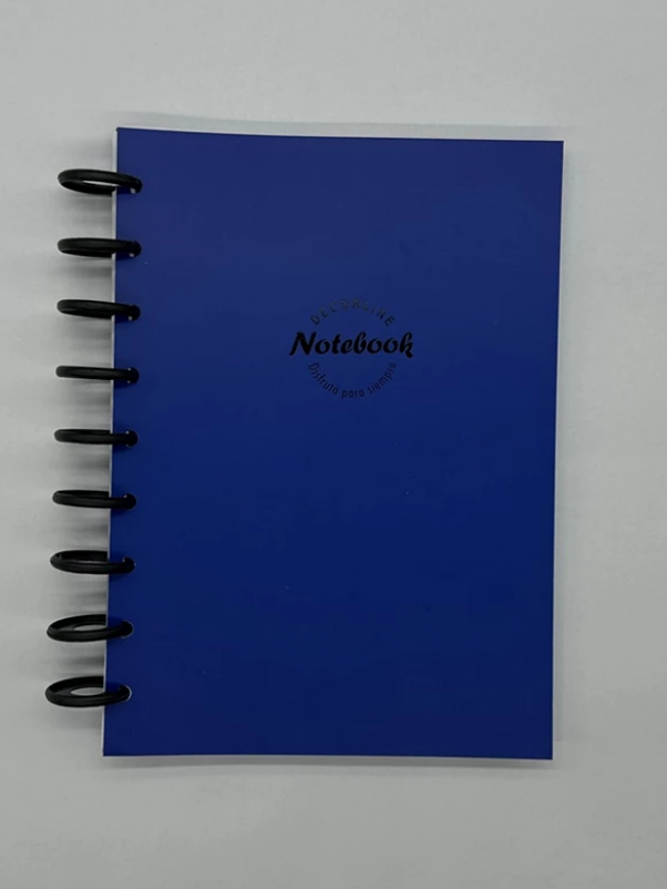 CUADERNO DECORLINE INTELIGENTE 14X21 AZUL (L38164)