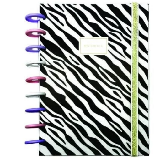 CUADERNO DECORLINE INTELIGENTE 18X25 TAPA PLASTICA CON ELASTICO (L38833)