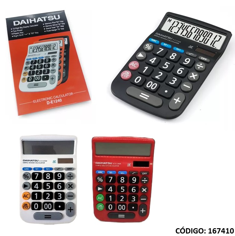 CALCULADORA DAIHATSU D+E1240 (L167410)