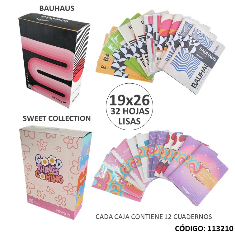 LIBRETA TRIPULANTE 19X26 LISO X32hjs. (L113210)