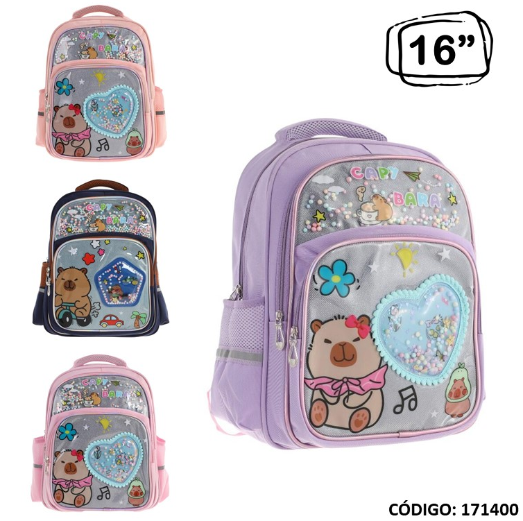 MOCHILA 16&quot; OWEN CAPYBARA (J171400)