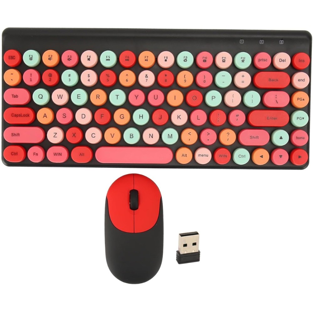 TECLADO QW02 + MOUSE INALÁMBRICO (L30902)