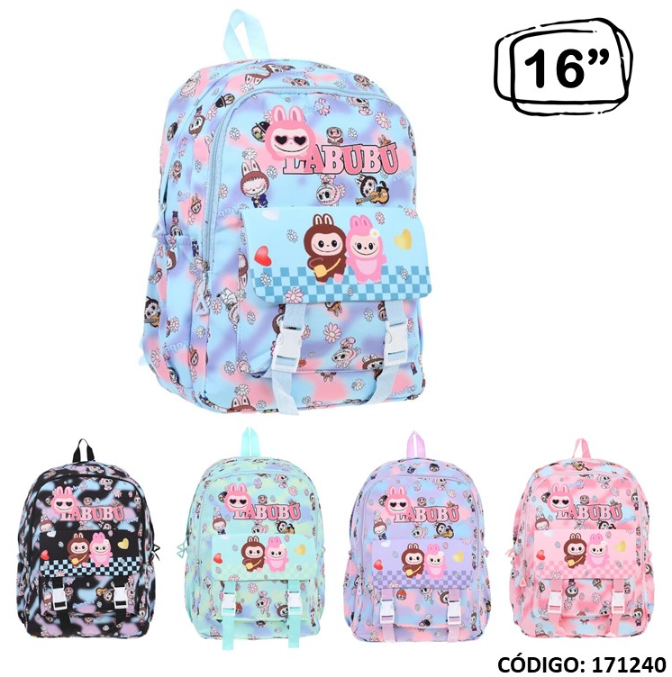 MOCHILA 16&quot; OWEN LABUBU (L171240)
