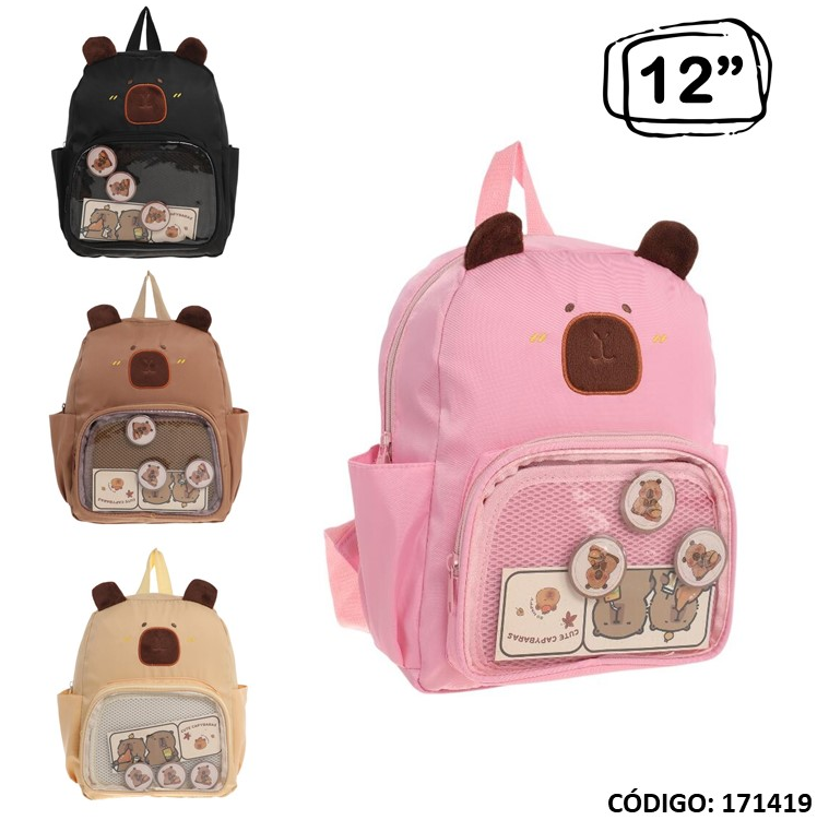MOCHILA 12&quot; OWEN CAPYBARA (L171419)