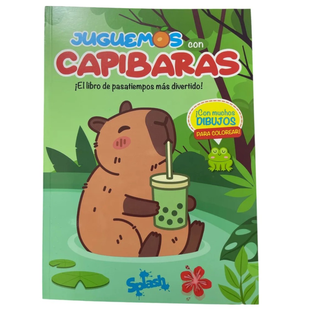 LIBRO SPLASH CAPIBARA JUGUEMOS (L314600)