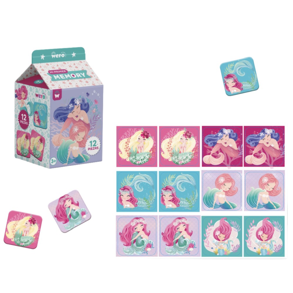 PUZZLE  12 PIEZAS MINI JUEGOS WERO (J31567)