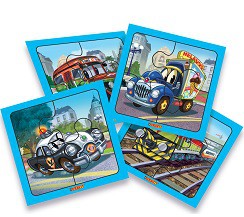 PUZZLE DURAVIT VEHICULO X4 UNIDADES (J2043)