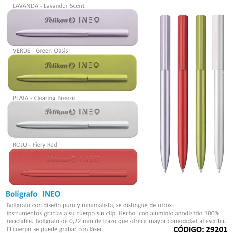 BOLIGRAFO CON ESTUCHE PELIKAN INEO (L29201)