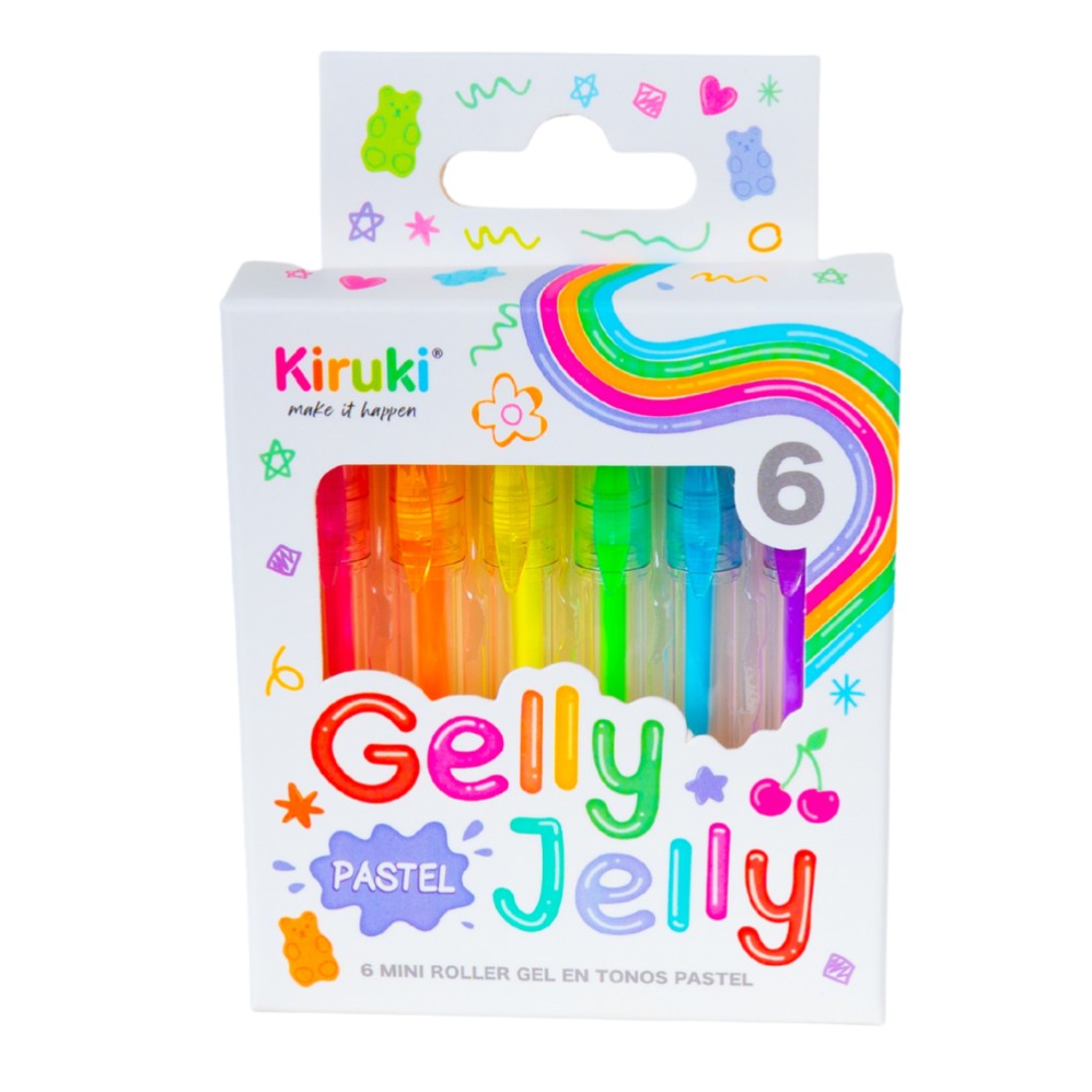 ROLLER KIRUKI MINI X6 COLORES PASTEL (L31713)