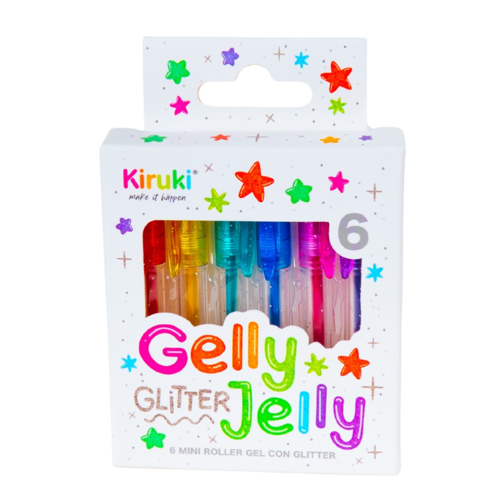 ROLLER KIRUKI MINI X6 COLORES GLITTER (L31714)