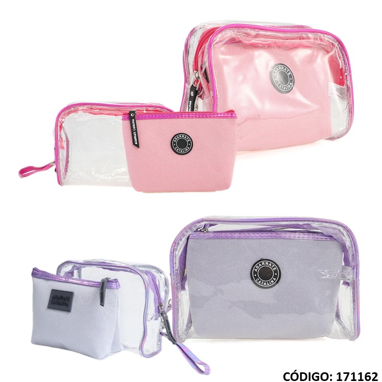 PORTACOSMETICOS AGARRATE CATALINA X2 (R171162)