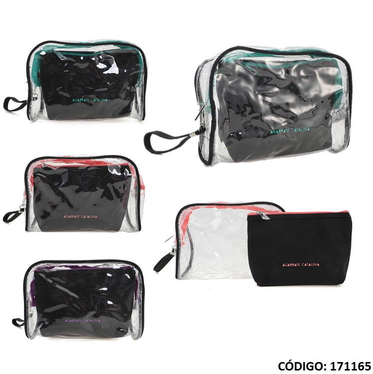 PORTACOSMETICOS AGARRTAE CATALINA X2 (R171165)